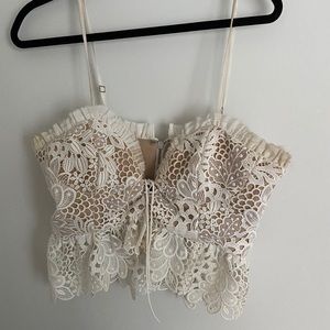 NBD Crotchet / Lace top
